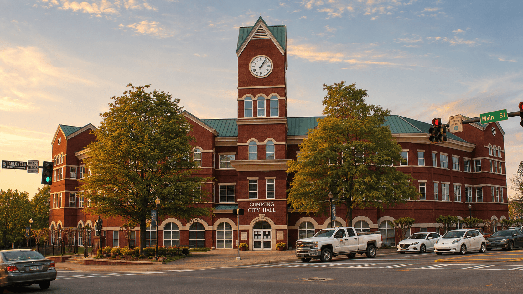 Oakwood city hall.
