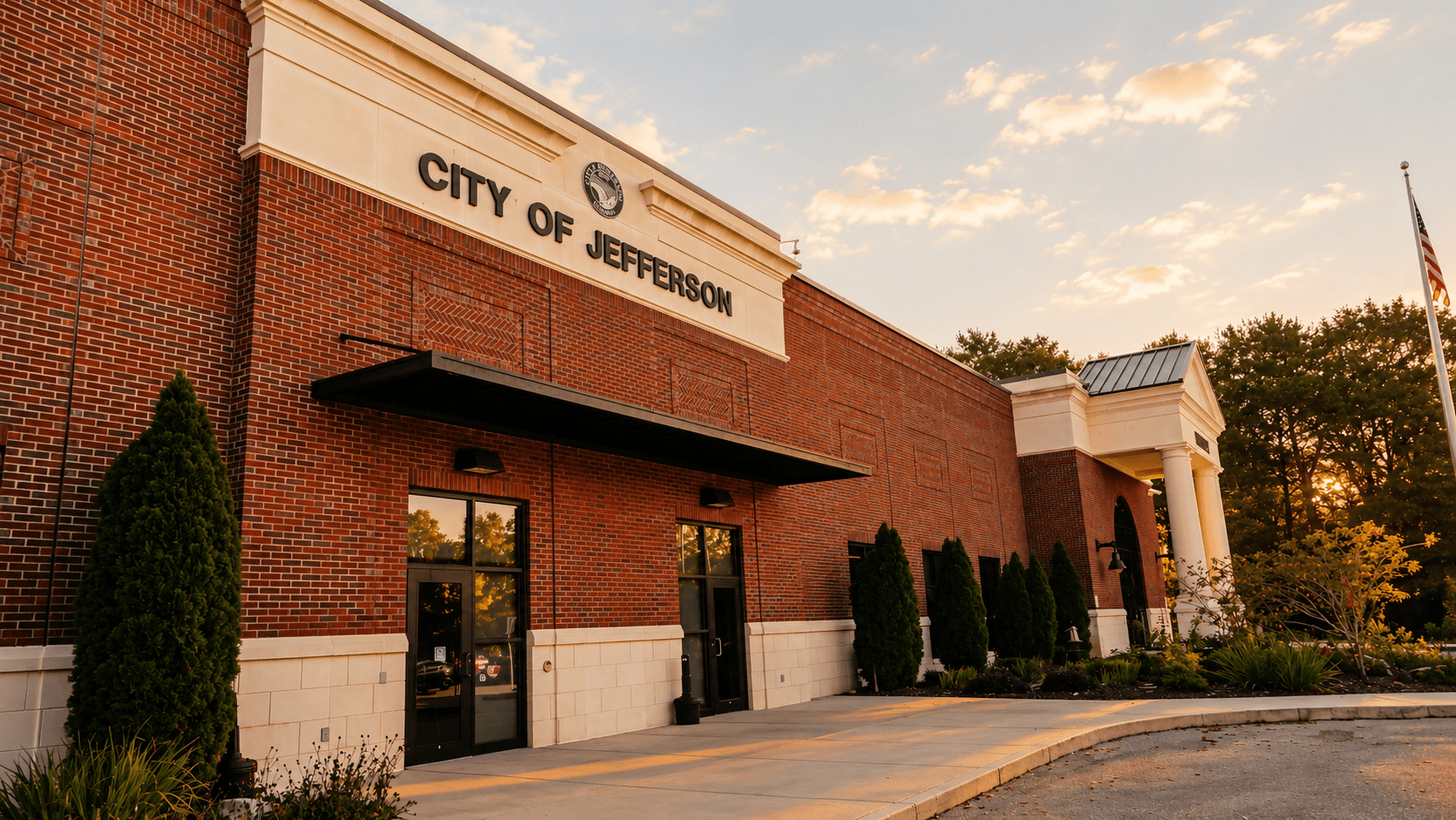 Oakwood city hall.